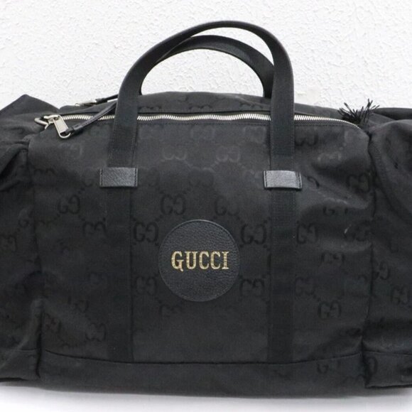 Gucci GG Nylon Off The Grid Duffle Bag - Black - Picture 1 of 14